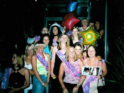 THE HEN PARTY BRIGADE