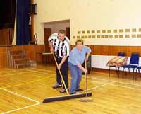 Neil and Carole compete in the sweepstake